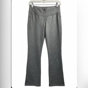 C9 Champion High-Rise Bootcut Yoga Pants Grey Heathered Space Dye
